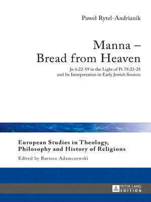 cover image of Manna  Bread from Heaven